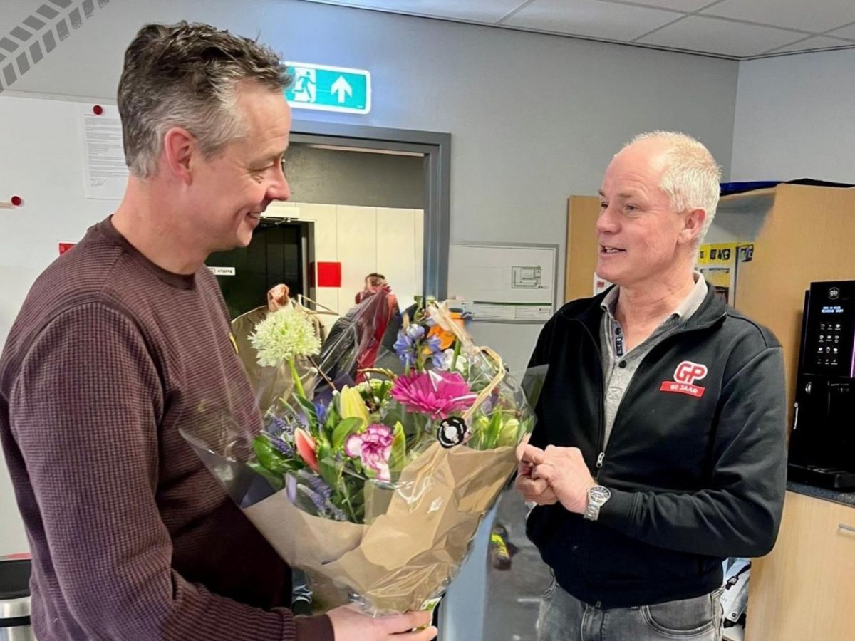 Jeroen 30 jaar aan de zaak!