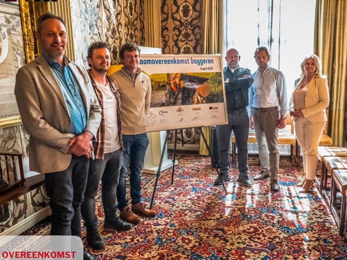 Handtekening gezet onder de raamovereenkomst!