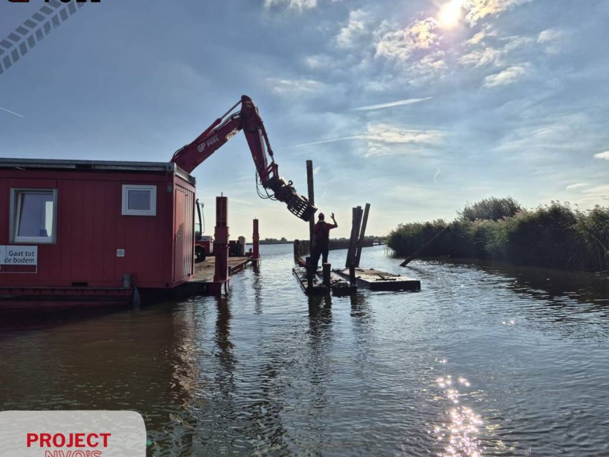 Natuurvriendelijke oevers op de Kagerplassen