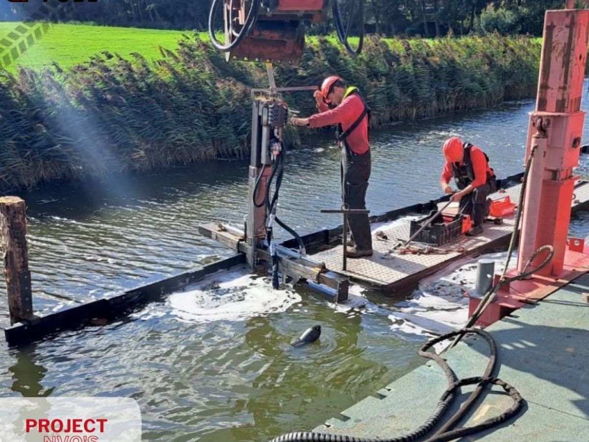 Natuurvriendelijke oevers op de Kagerplassen